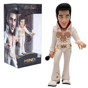 Elvis Presley (White) Minix 4.5-Inch Vinyl Music Figure